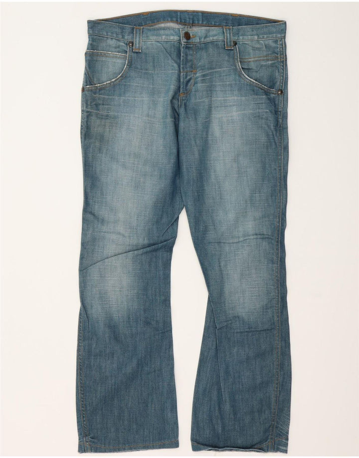 Wrangler Vaqueros Sharkey Bootcut para Hombre W36 L32 Algodón Azul