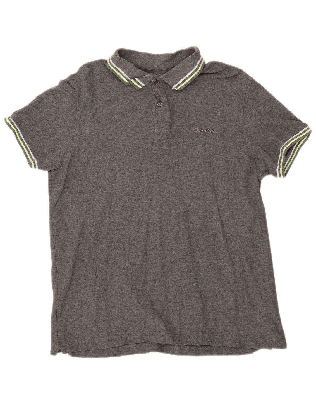 LOTTO Polo Hombre XL Gris