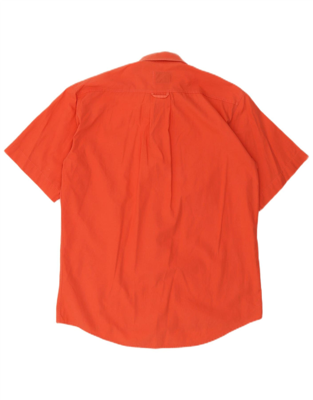 LEVI'S Mens Short Sleeve Shirt Small Orange Cotton