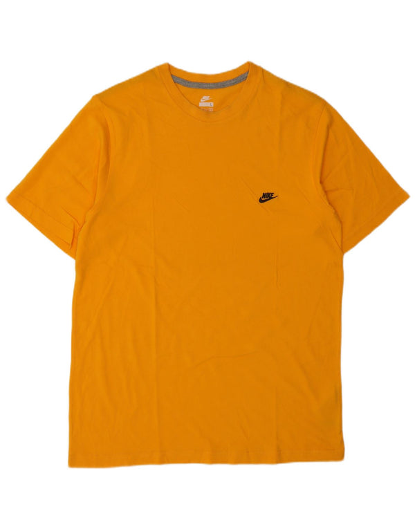 Nike Camiseta para hombre Top UK 42/44 Large Naranja Algodón