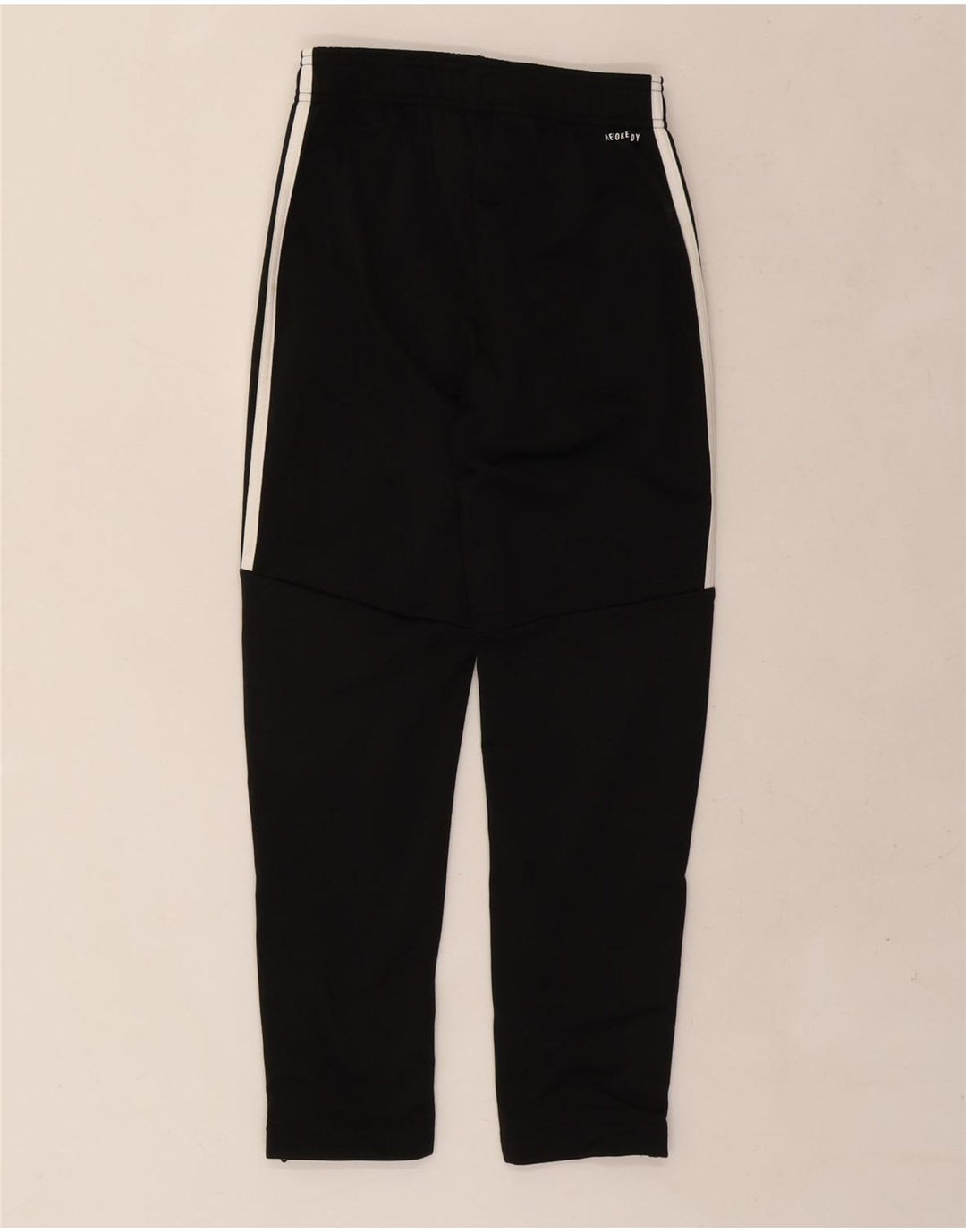 ADIDAS Boys Aeroready Tracksuit Trousers 9-10 Years  Black Polyester