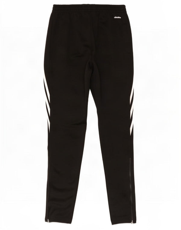 Adidas Mens Climalite Chándal Pantalones Pequeños Negro Poliéster