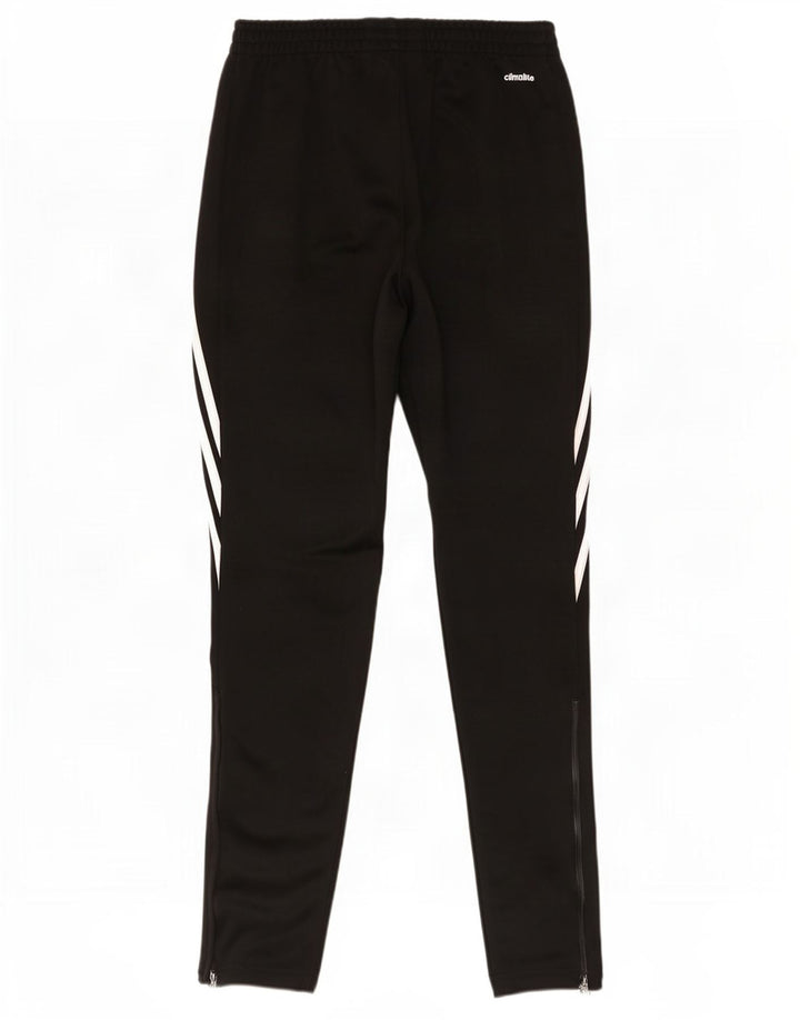 Adidas Mens Climalite Chándal Pantalones Pequeños Negro Poliéster