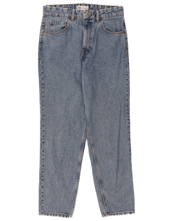 Zara Womens Tapered Jeans EU 38 Small W28 L27 Blue Cotton