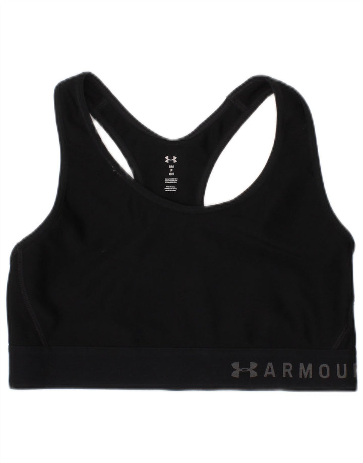 Under Armour Mujer Graphic Sport Bra Top Pequeño Negro Poliéster Deportes