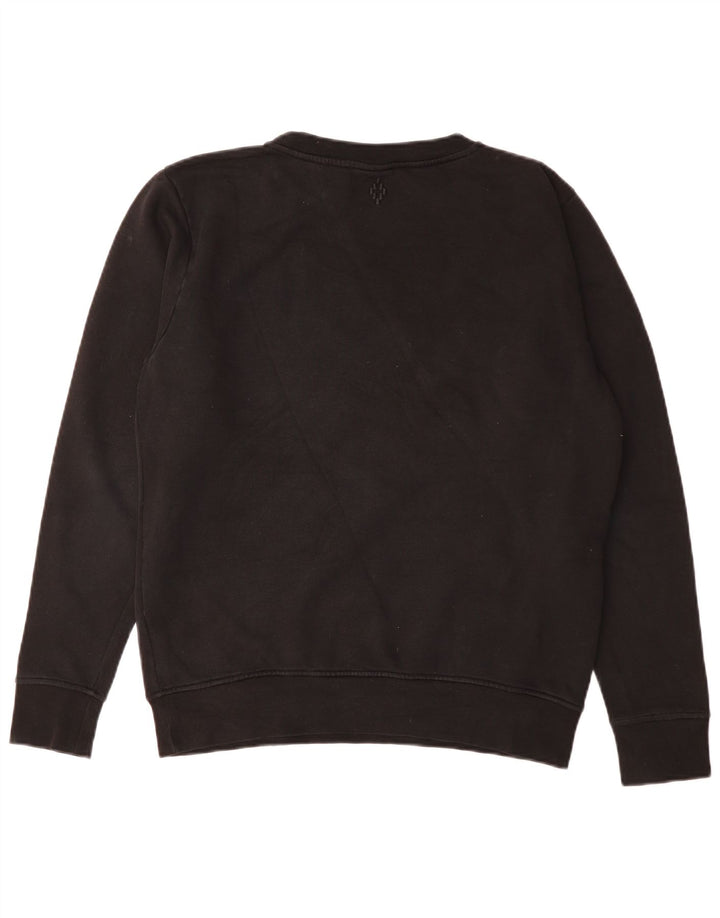 Marcelo Burlon Hombre Sudadera Gráfica Jumper Small Algodón Negro