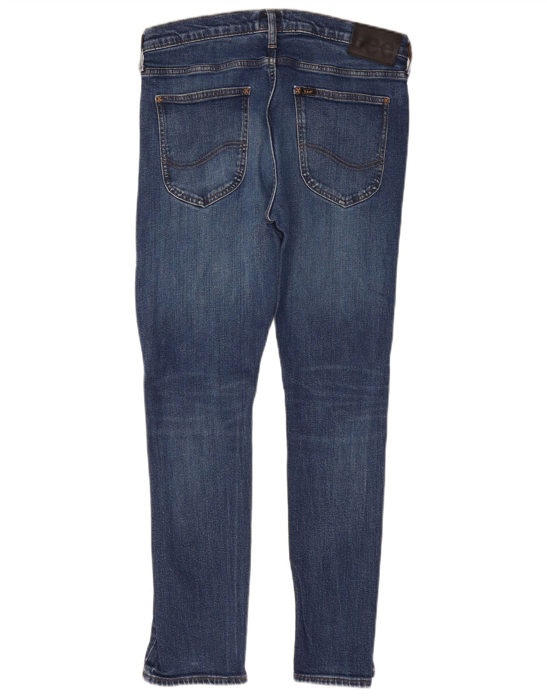 LEE Mujer Luke Slim Jeans W32 L30 Algodón Azul