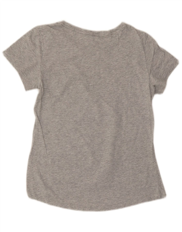 PUMA Camiseta gráfica para mujer Top UK 12 Medium Grey Moteado
