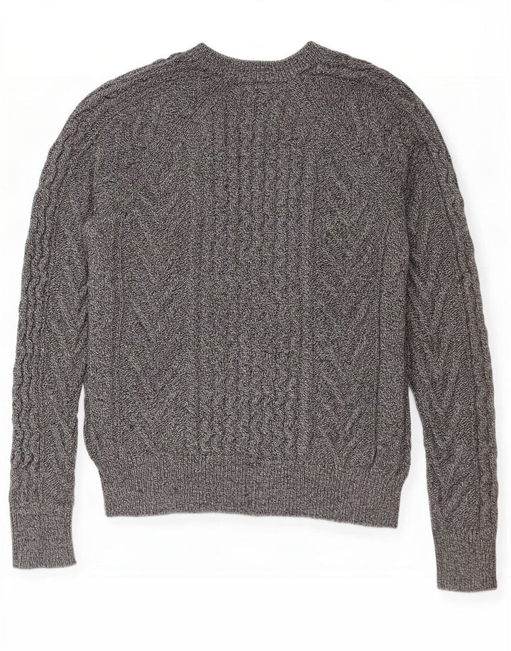 Gap Jersey de Cuello Redondo para Mujer UK 6 XS Gris
