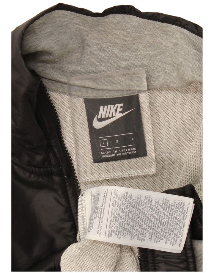 NIKE Sudadera corta extragrande para mujer, talla 40, color gris grande