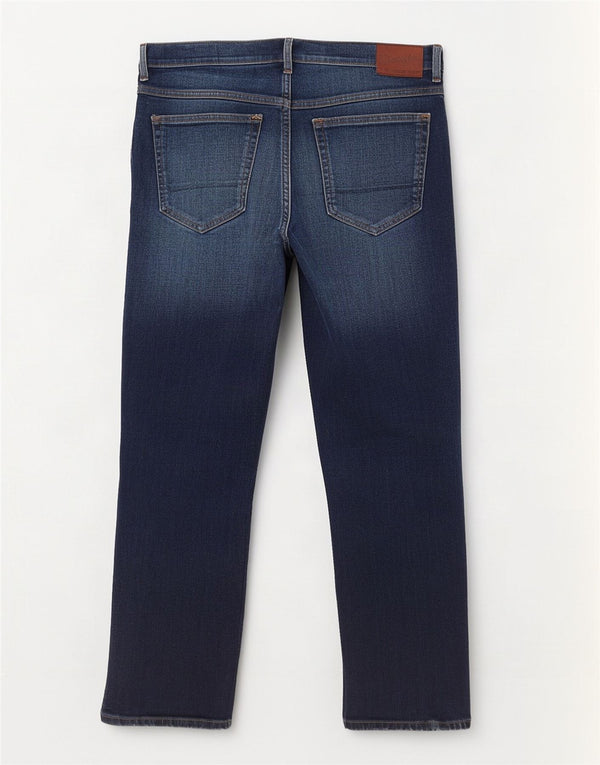 Wrangler Vaqueros rectos elásticos Texas para hombre W38 L30 Algodón azul