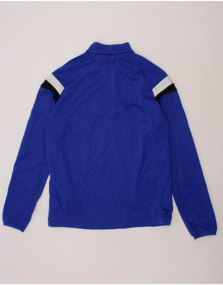 ADIDAS Boys Climacool Pullover Tracksuit Top 9-10 Years Medium Blue Vintage Adidas and Second-Hand Adidas from Messina Hembry 