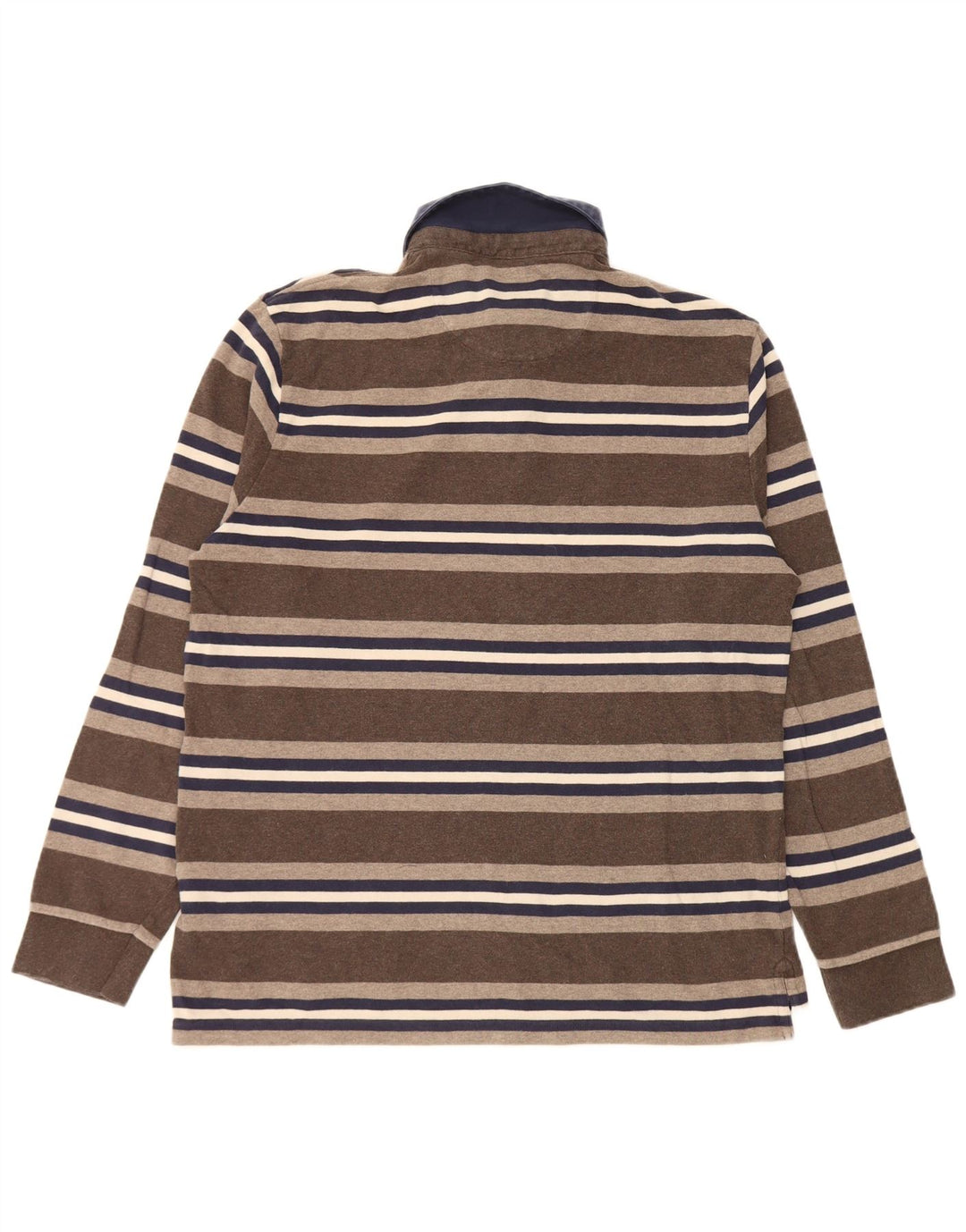 Marks & Spencer Polo de rugby de manga larga Blue Harbor para hombre Marrón medio