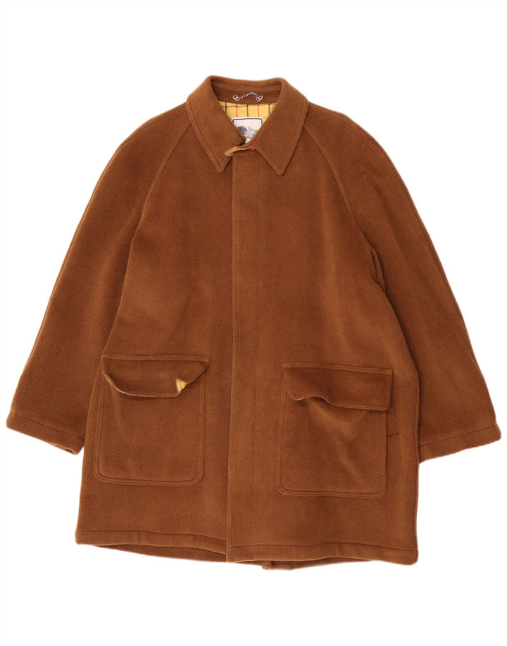 Norton & Wilson Abrigo para hombre UK 40 Large Lana marrón