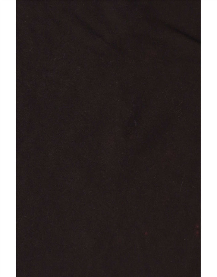 Adidas - Camiseta para hombre, talla pequeña, algodón negro