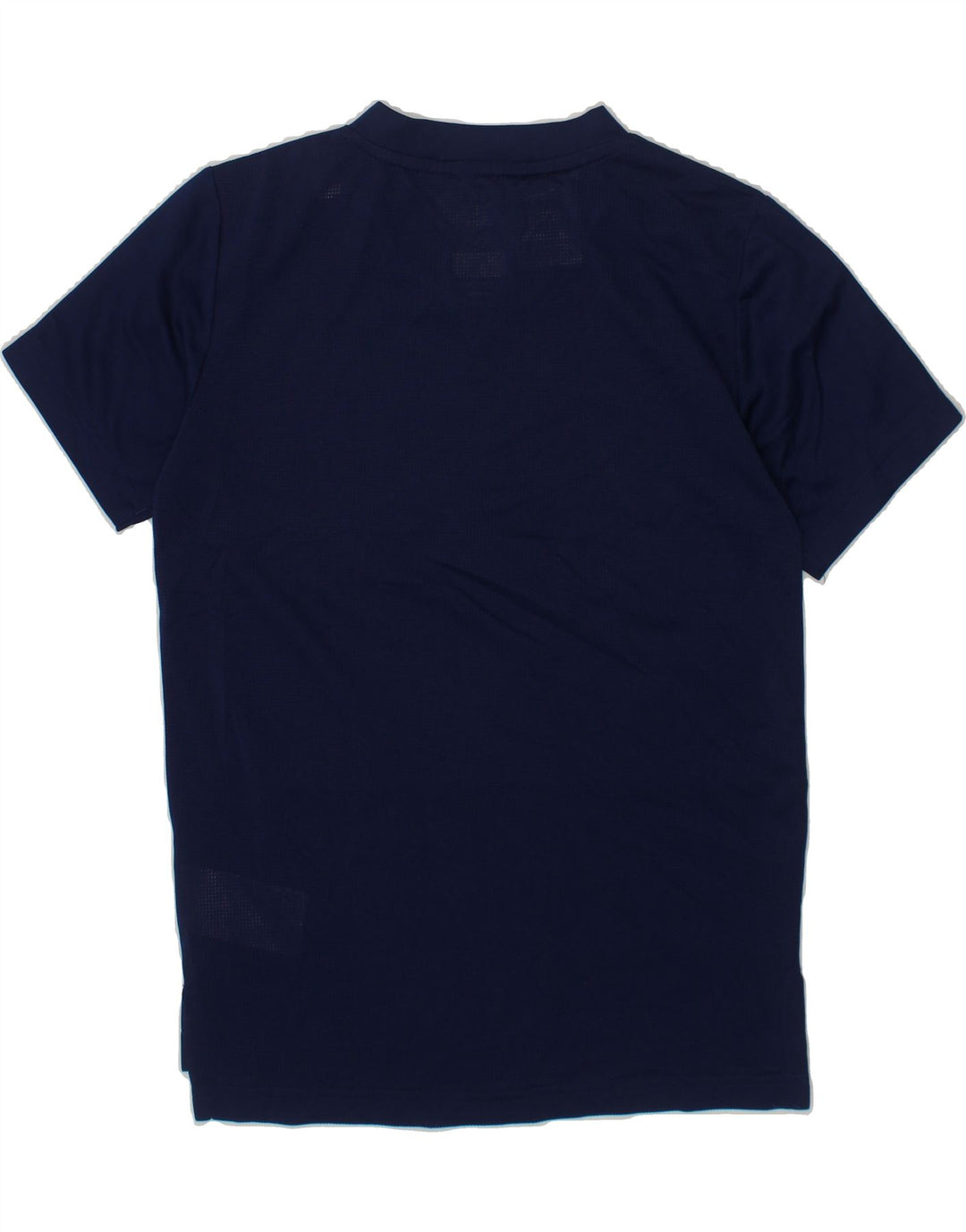 ADIDAS Boys Climacool T-Shirt Top 7-8 Years XS Navy Blue Polyester Vintage Adidas and Second-Hand Adidas from Messina Hembry 