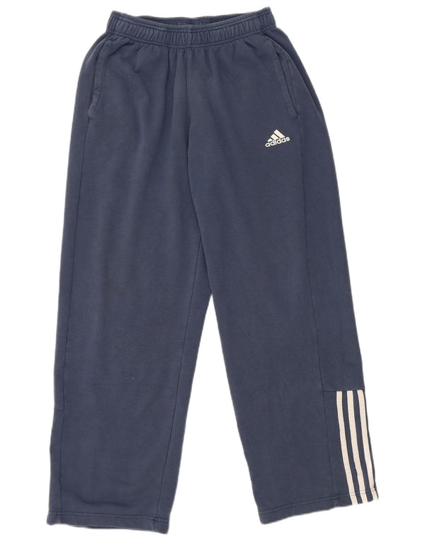 Adidas Pantalones de chándal para hombre UK 36/38 Small Azul marino Algodón