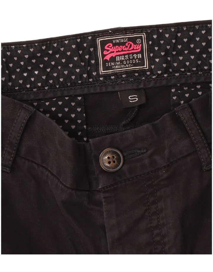 SUPERDRY Pantalones chinos ajustados para mujer Small W27 L31 Black