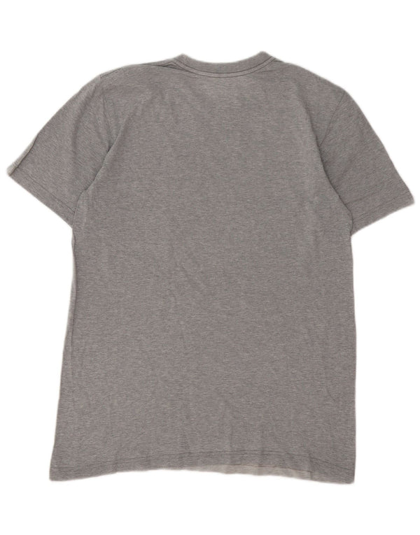 Nike Camiseta gráfica de ajuste estándar para hombre UK 38/40 Algodón gris medio