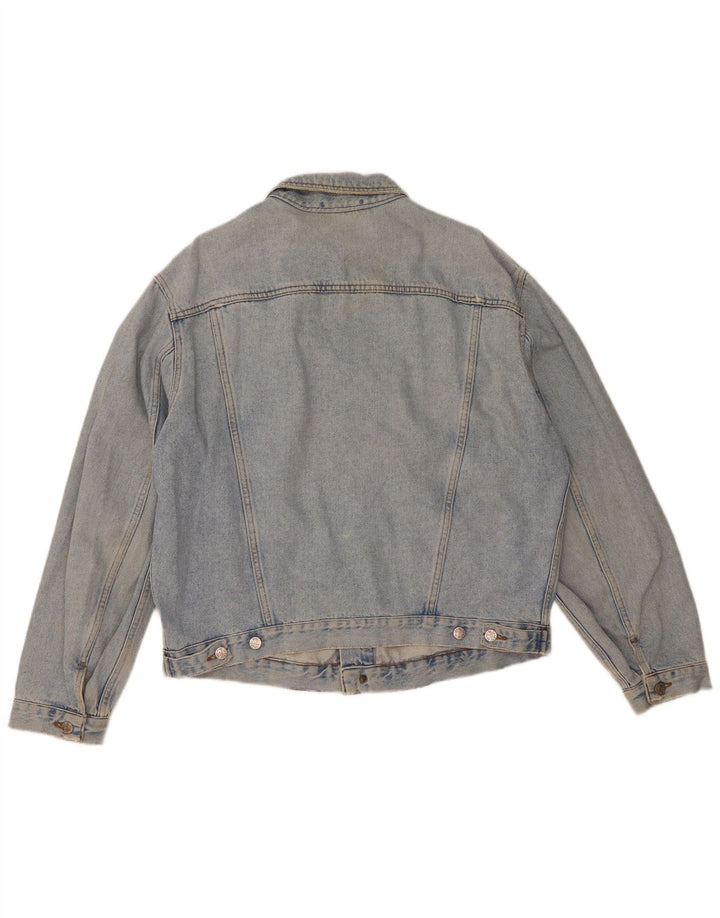 El Charro Chaqueta Vaquera Hombre UK 42 XL Algodón Azul