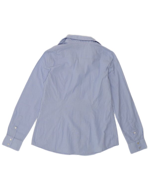 Camisa Carrera Mujer UK 12 Medium Blue Check