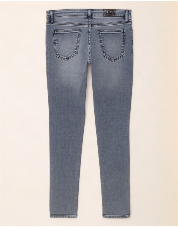 Vaqueros Armani Mujer Súper Ajustados W29 L25 Azul