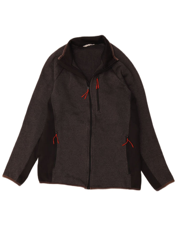 Chaqueta de chándal para hombre de Mountain Warehouse con diseño color block en gris medio