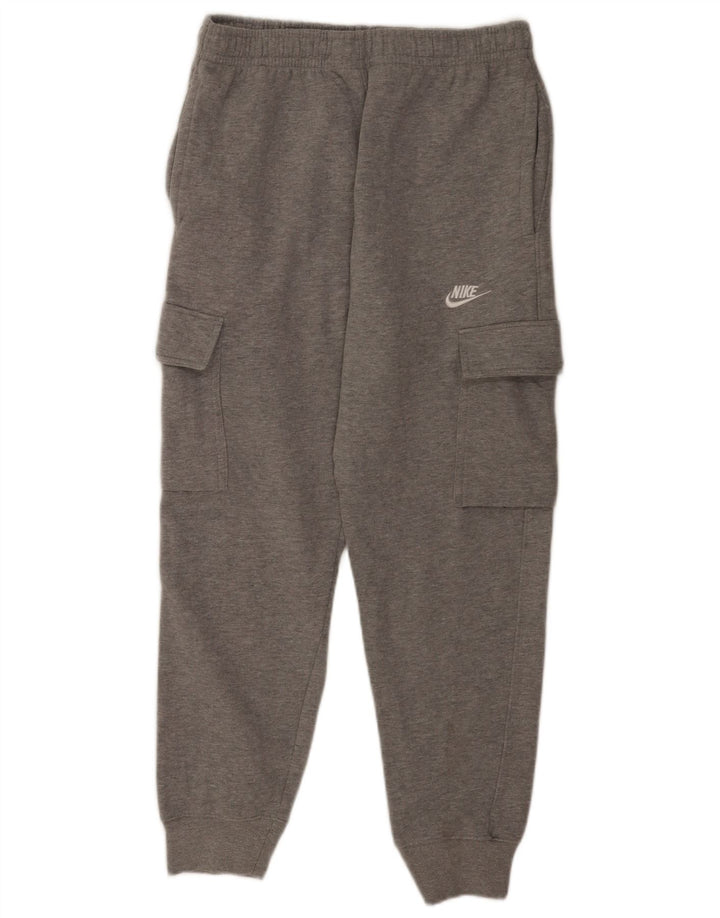 Nike Hombre Cargo Chándal Pantalones Joggers Grande Gris Poliéster