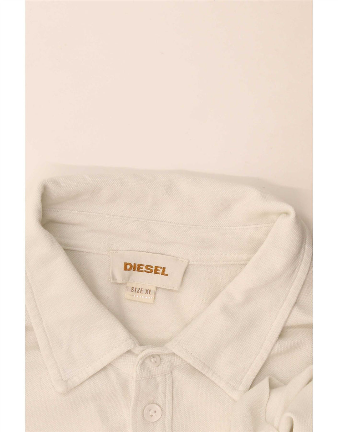 Diesel Polo Hombre XL Blanco