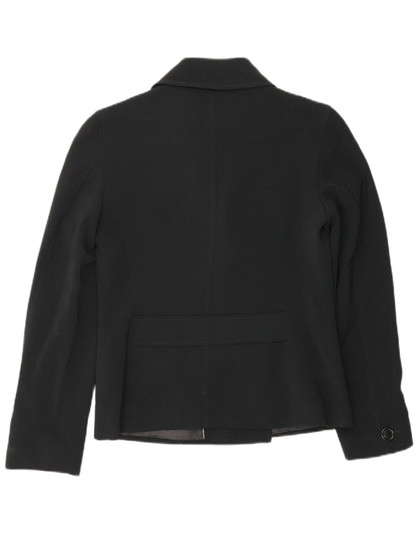 Marks & Spencer Chaqueta tipo blazer con doble botonadura para mujer UK 10 Small Black