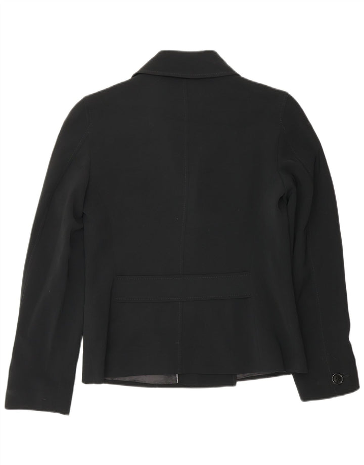 Marks & Spencer Chaqueta tipo blazer con doble botonadura para mujer UK 10 Small Black