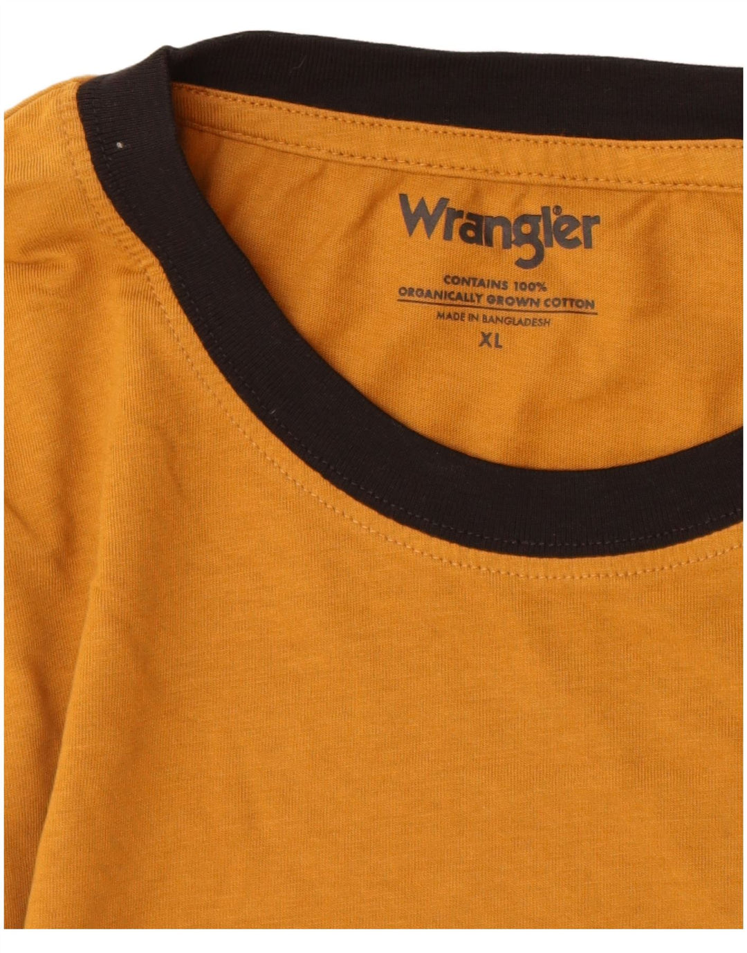 WRANGLER Camiseta Hombre Top XL Algodón Marrón