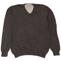 Marks & Spencer Jersey Regular Fit con Cuello en V para Hombre XL Algodón Gris