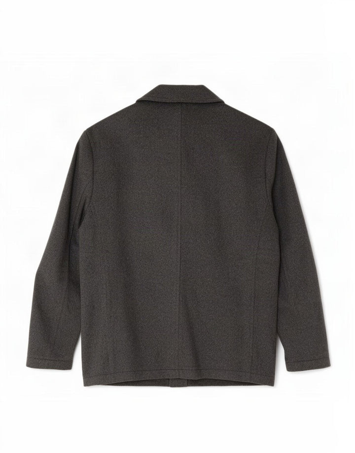 Abrigo Hugo Boss Hombre IT 52 XL Lana Gris