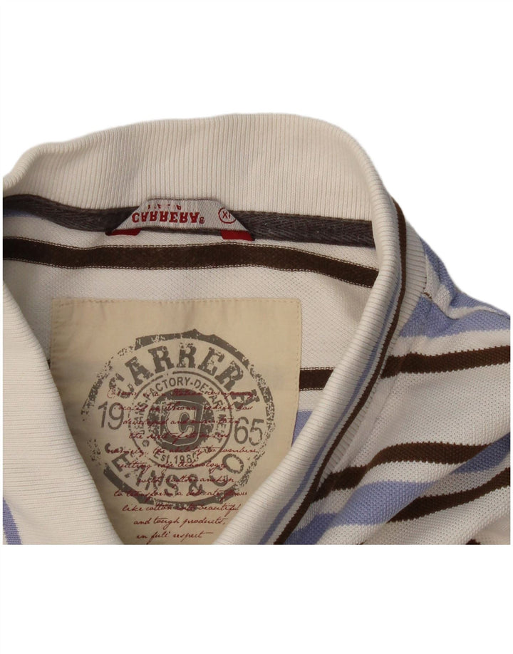 Polo Carrera Hombre XL Rayas Multicolor