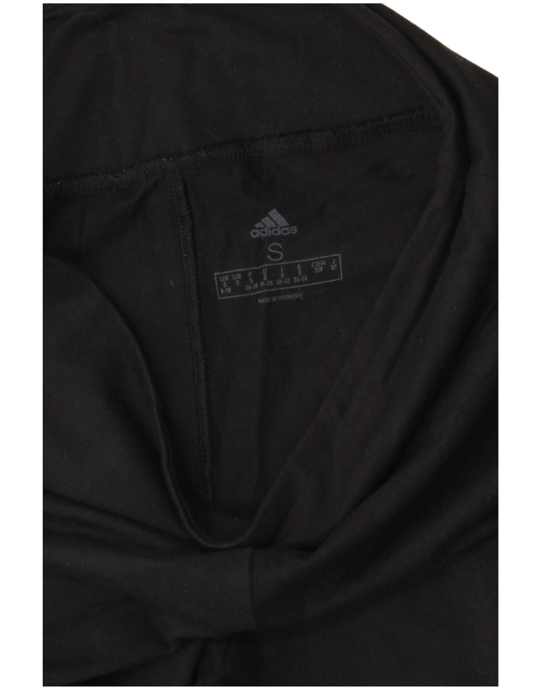 Adidas Leggings gráficos para mujer Reino Unido 8/10 Pequeño Poliéster negro