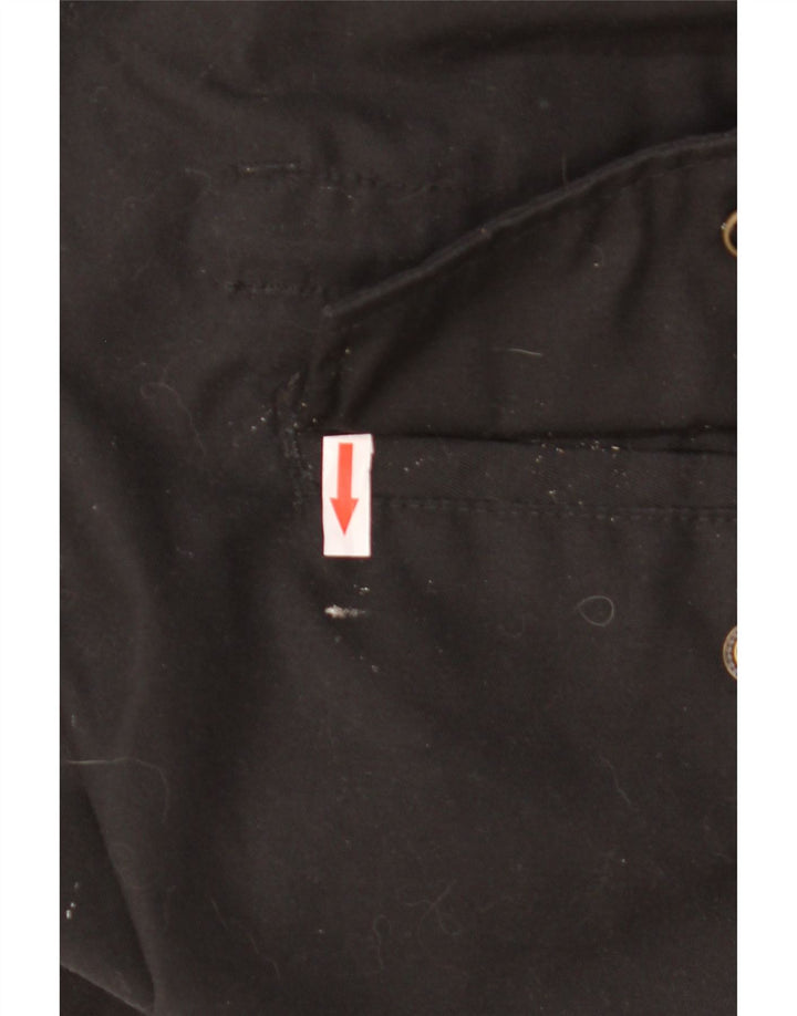 Brandit Chaqueta utilitaria con capucha para hombre UK 40 Large Poliéster negro