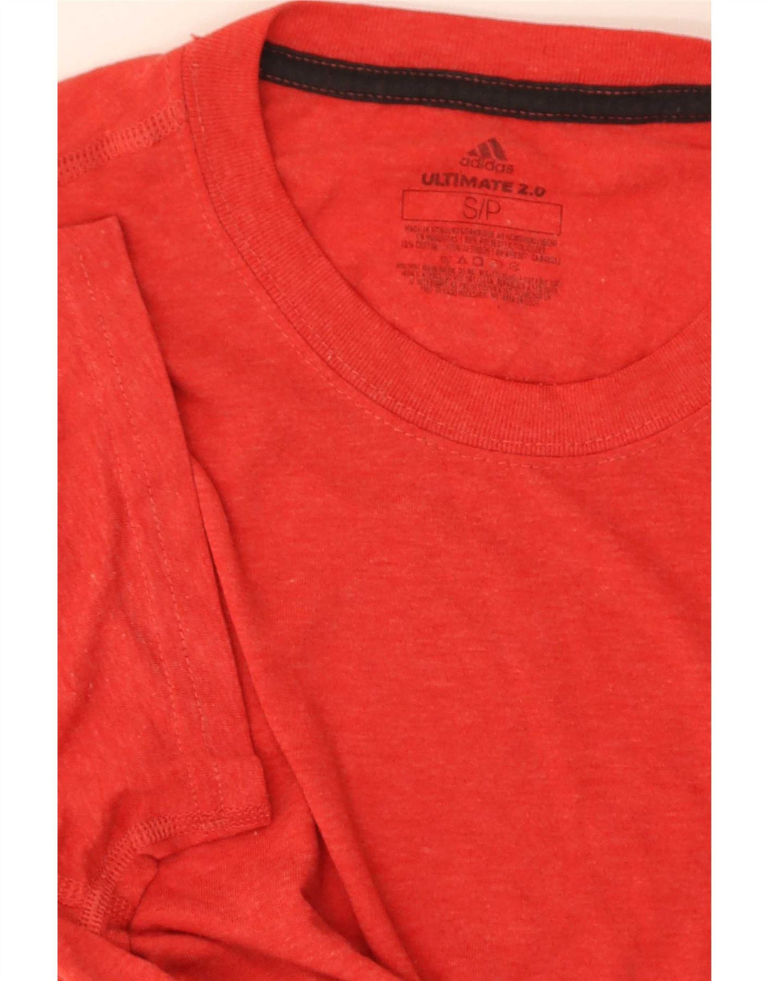 Adidas Camiseta Regular De Manga Corta Para Hombre Top Small Rojo Poliéster