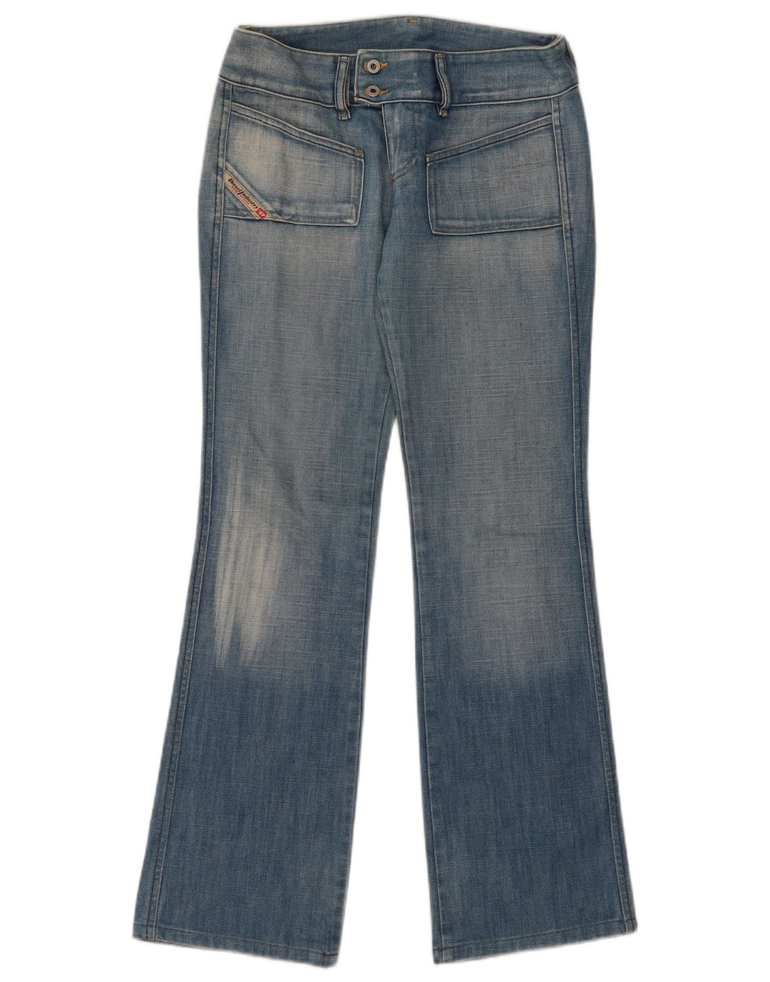 Vaqueros Bootcut Mujer Diesel W26 L30 Algodón Azul