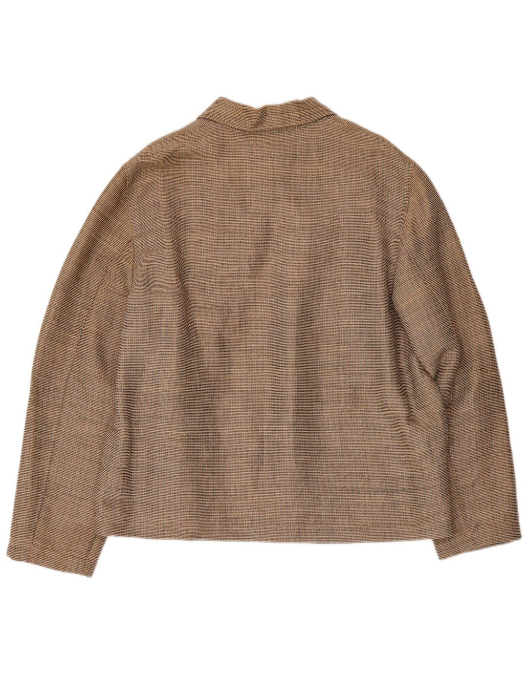 Monsoon Chaqueta bomber para hombre UK 40 Large Beige Check