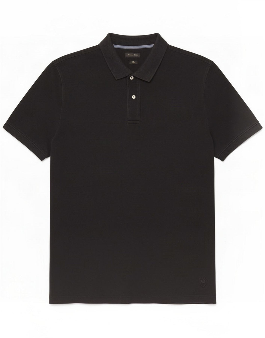 Polo Massimo Dutti Regular Fit Hombre 2XL Negro