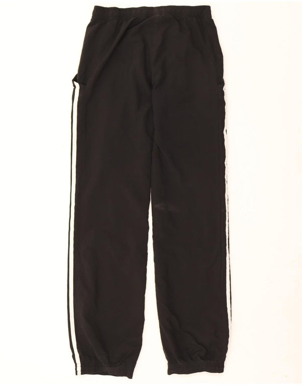 ADIDAS Womens Tracksuit Trousers Joggers UK 8 Small Black Polyester