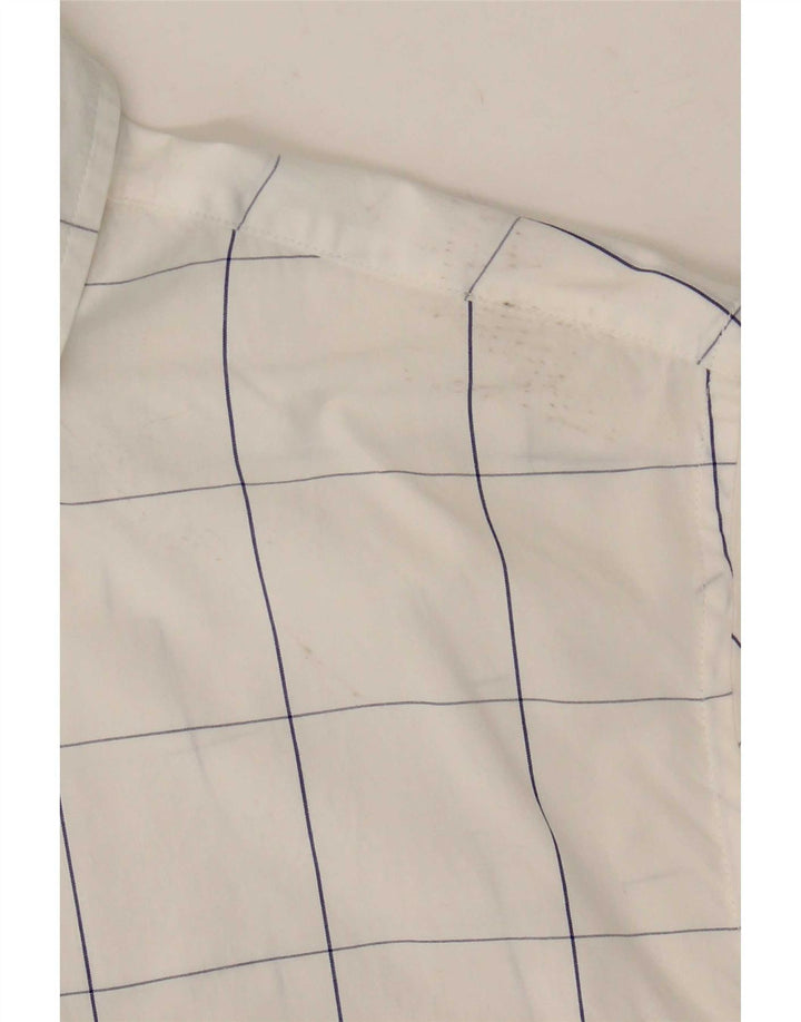 Camisa Tommy Hilfiger Hombre Medium White Check Cotton