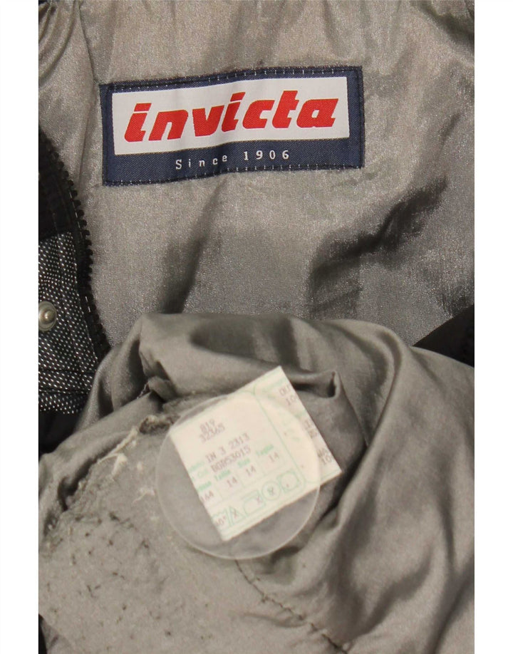 Chaqueta cortavientos gráfica para mujer Invicta UK 44 Large Black Colourblock