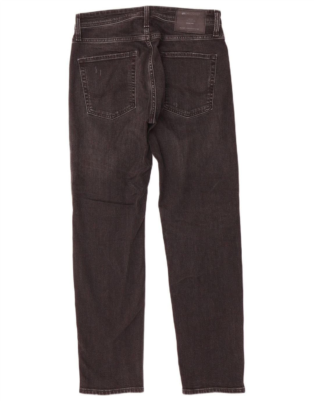 Jack & Jones Vaqueros ajustados desgastados para hombre W29 L30 Algodón negro