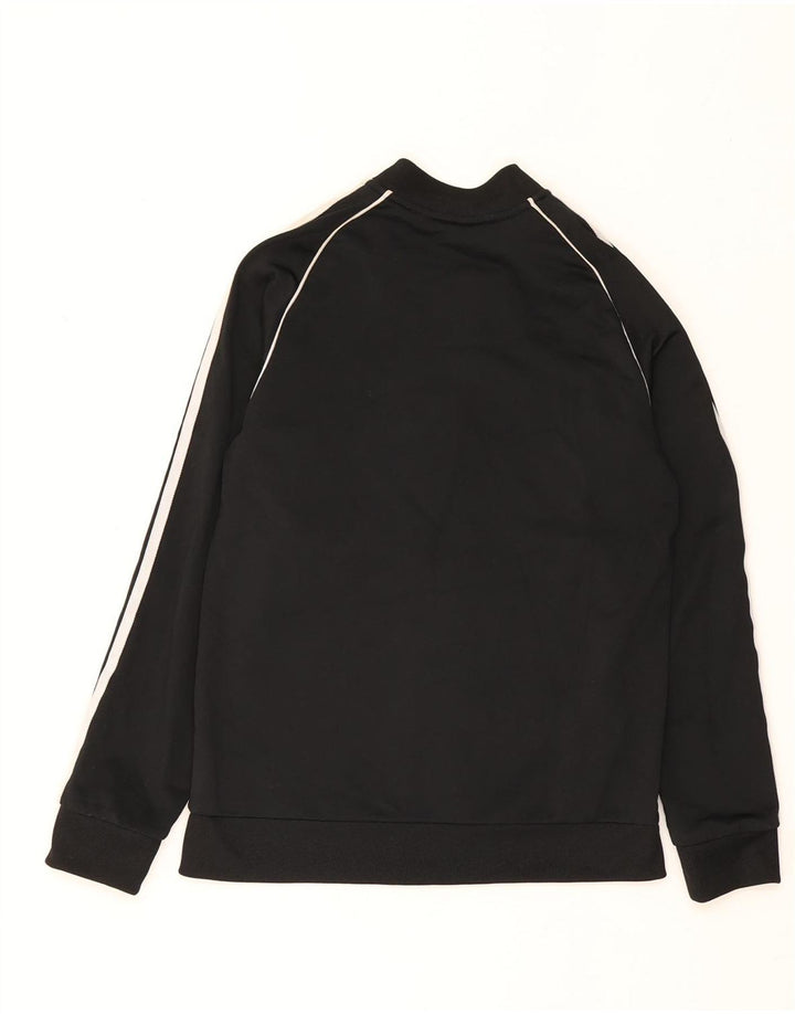 Adidas Chaqueta de chándal para niño 11-12 años Negro Poliéster