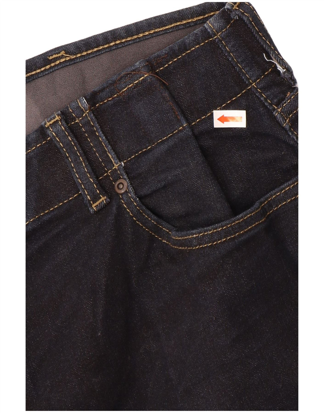 Lee Vaqueros Cónicos Rectos Para Hombre W38 L26 Azul Marino