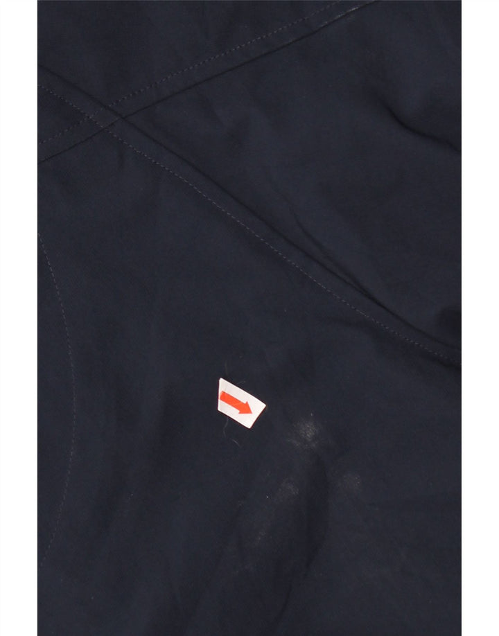 Adidas Mens Graphic Chándal Top Chaqueta Grande Azul Marino Poliéster