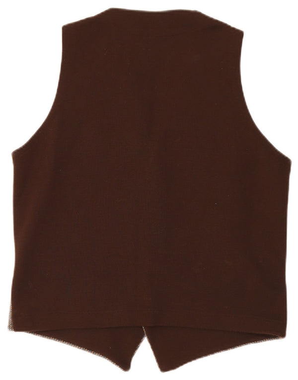 Chaleco vintage para hombre marrón medio