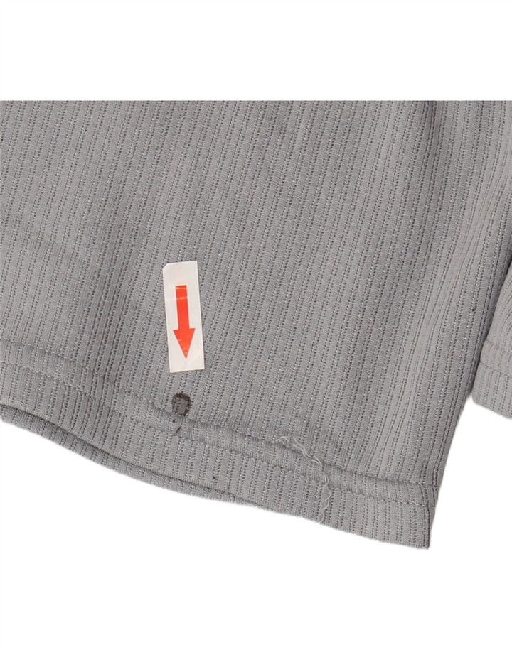 Under Armour Pantalones cortos deportivos para niños 11-12 años Grande Gris Colorblock Poliéster